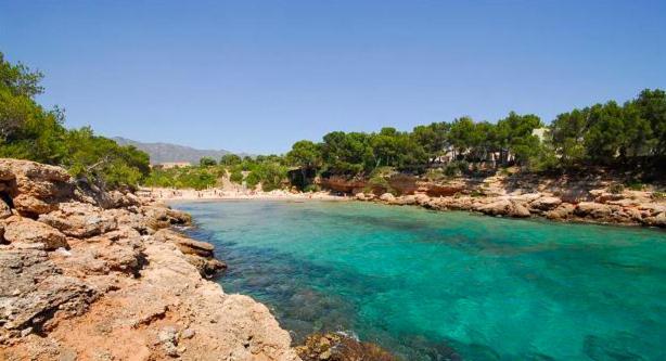 Estudio I Ideal Para Parejas En La Playa Alguer L'Ametlla de Mar Bagian luar foto