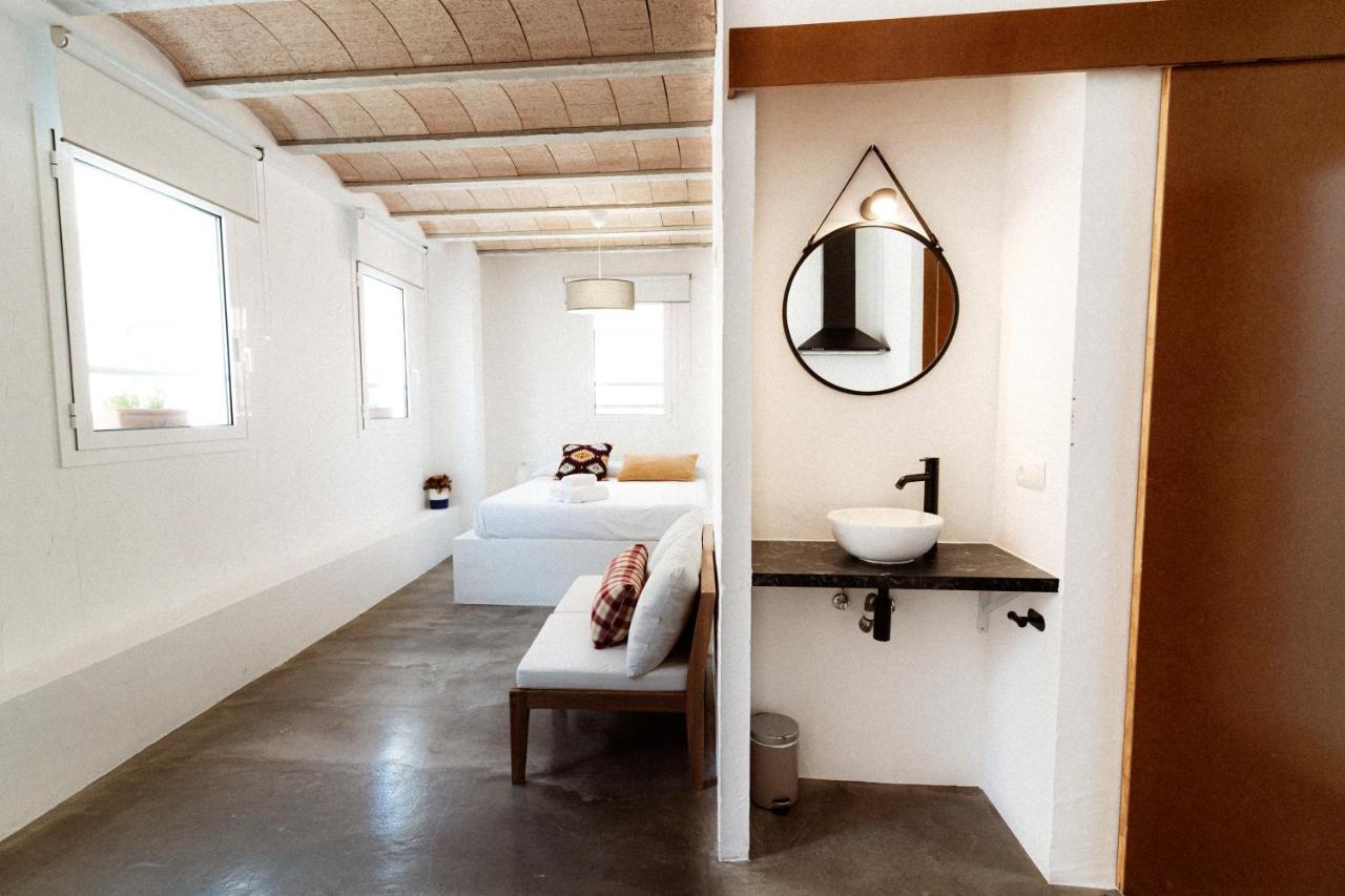 Estudio I Ideal Para Parejas En La Playa Alguer L'Ametlla de Mar Bagian luar foto