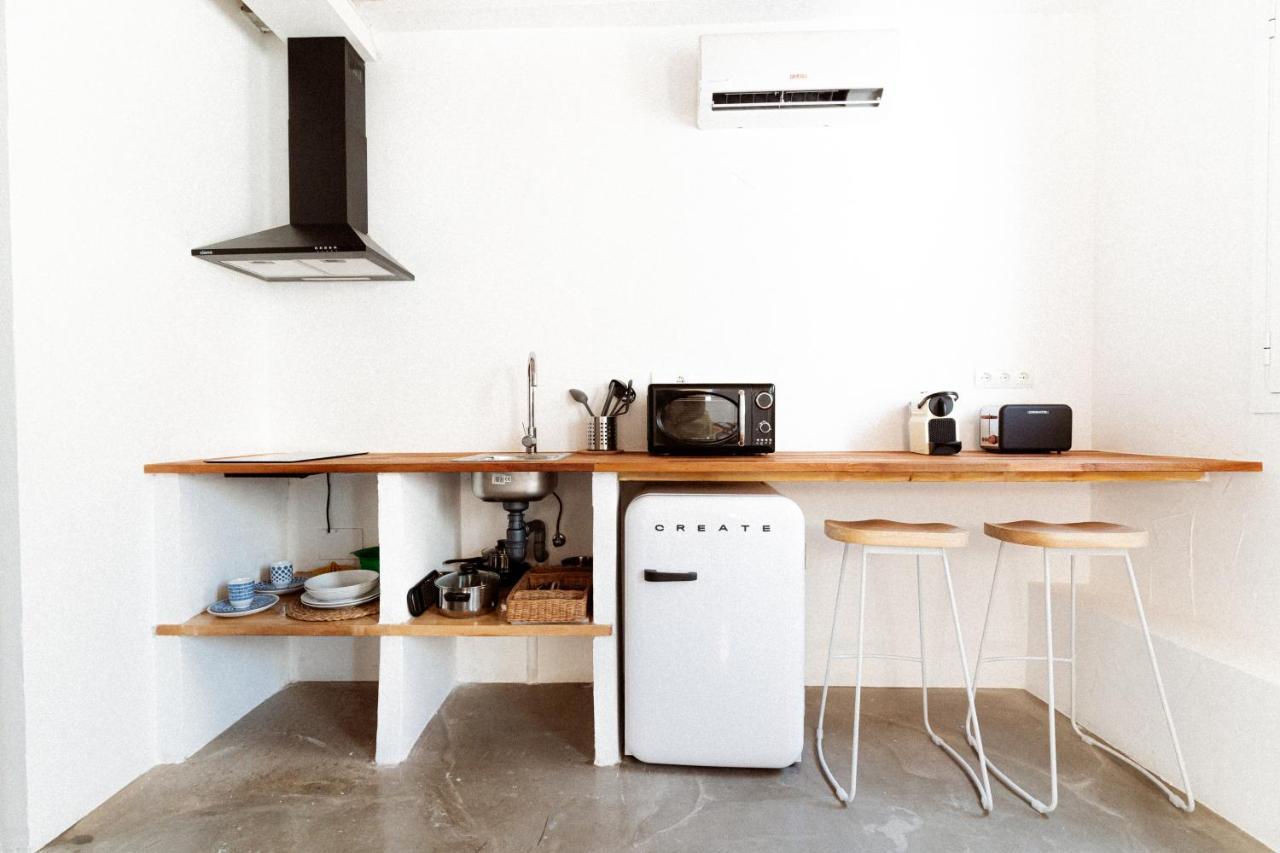 Estudio I Ideal Para Parejas En La Playa Alguer L'Ametlla de Mar Bagian luar foto